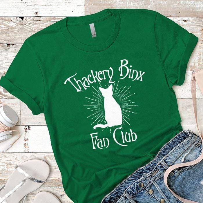 Thackery Binks Premium Tees T-Shirts CustomCat Kelly Green X-Small 