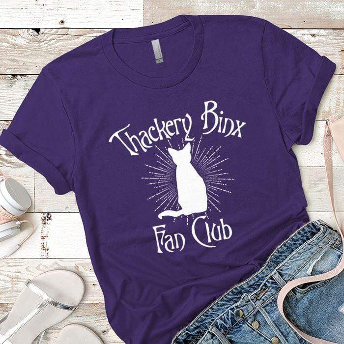 Thackery Binks Premium Tees T-Shirts CustomCat Purple Rush/ X-Small 