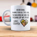 CUSTOM Dog Dad Thanks For Everything Tumblers Mugs Tumbler Nocturnal Coatings 15oz Mug White 