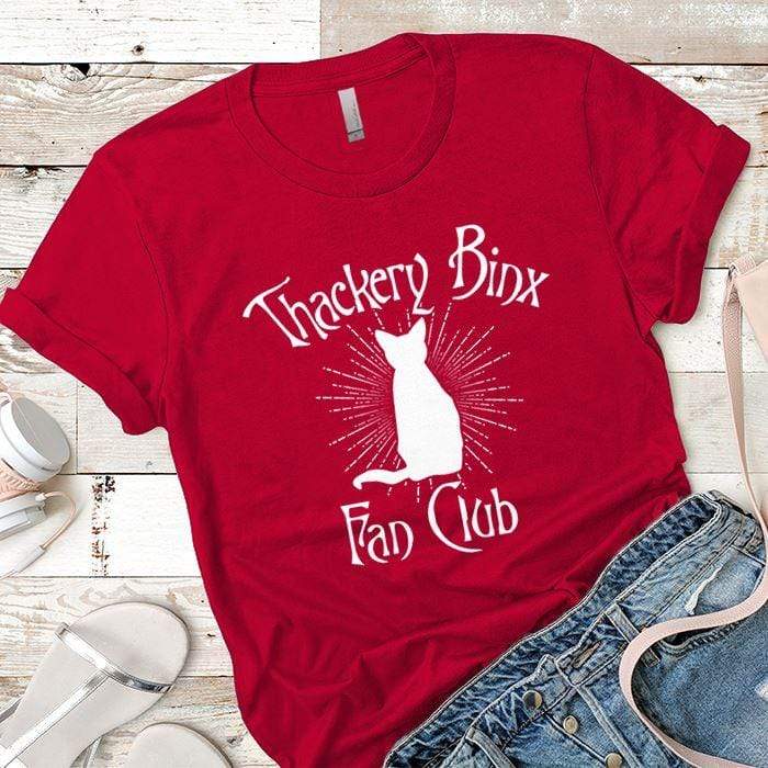 Thackery Binks Premium Tees T-Shirts CustomCat Red X-Small 