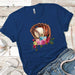 Baseball Glove Premium Tees T-Shirts CustomCat Royal X-Small 