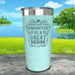 Great Mom Engraved Tumbler Tumbler ZLAZER 20oz Tumbler Mint 