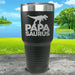 Papasaurus Engraved Tumbler Tumbler ZLAZER 30oz Tumbler Black 