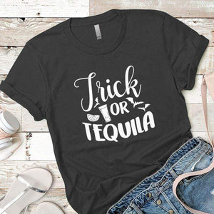 Trick or Tequila Premium Tees T-Shirts CustomCat Heavy Metal X-Small 