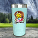 CUSTOM Softball Glove Color Printed Tumblers Tumbler Nocturnal Coatings 20oz Tumbler Mint 