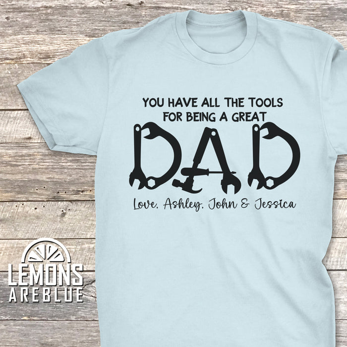 Dad Tools (CUSTOM) Premium Tee