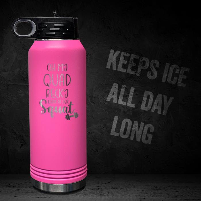 OMG Becky Look At Her Squat - Personalized 32oz Sport Bottle