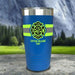 Personalized Firefighter FULL Wrap Color Printed Tumblers Tumbler ZLAZER 20oz Tumbler Blue 