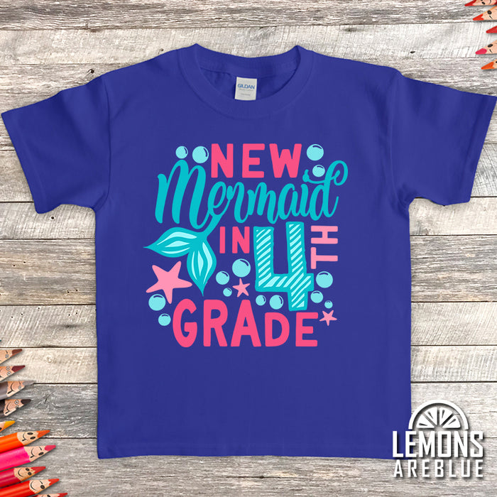 New Mermaid In School Premium Youth Tees