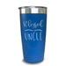 Blessed Uncle Engraved Tumbler Engraved Tumbler ZLAZER 20oz Tumbler Lemon Blue 