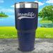 Momlife Engraved Tumbler Tumbler ZLAZER 30oz Tumbler Navy 