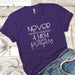 Fueled By Prayer Premium Tees T-Shirts CustomCat Purple Rush/ X-Small 