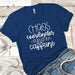 Chaos Coordinator Caffeine Premium Tees T-Shirts CustomCat Royal X-Small 