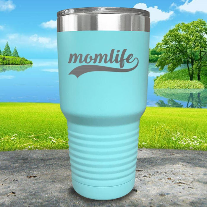 Momlife Engraved Tumbler Tumbler ZLAZER 30oz Tumbler Mint 