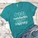 Chaos Coordinator Caffeine Premium Tees T-Shirts CustomCat Tahiti Blue X-Small 