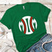 Baseball Mom Premium Tees T-Shirts CustomCat Kelly Green X-Small 