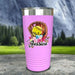 CUSTOM Softball Glove Color Printed Tumblers Tumbler Nocturnal Coatings 20oz Tumbler Lavender 