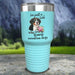 A Girl Who Loves Bernese Mountain Dogs Color Printed Tumblers Tumbler ZLAZER 30oz Tumbler Mint 