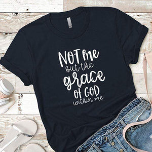 Grace Of God Premium Tees T-Shirts CustomCat Midnight Navy X-Small 