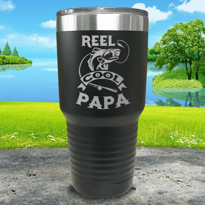 Reel Cool Papa Engraved Tumbler