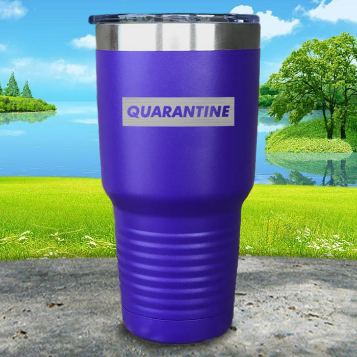 Quarantine Engraved Tumbler