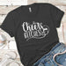 Cheers Bitches Premium Tees T-Shirts CustomCat Heavy Metal X-Small 