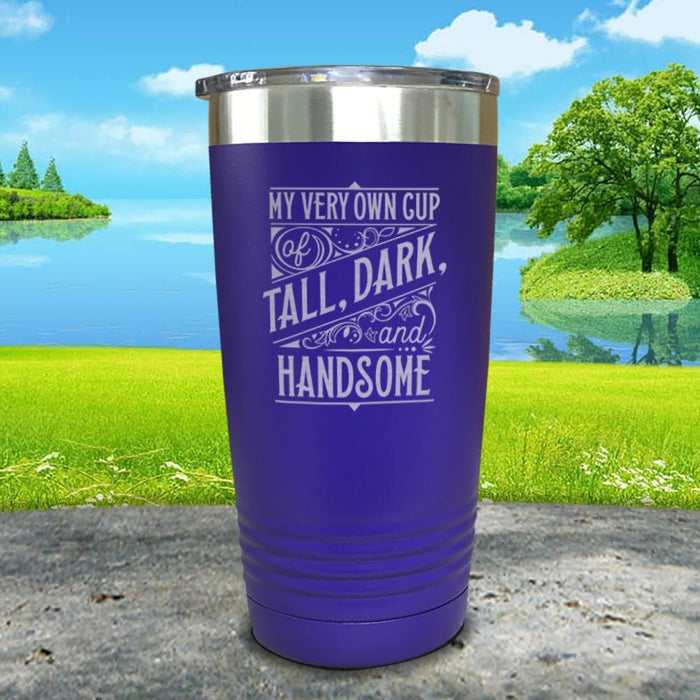 Tall Dark And Handsome Engraved Tumbler