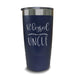 Blessed Uncle Engraved Tumbler Engraved Tumbler ZLAZER 20oz Tumbler Navy 