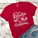 Future Of The World Premium Tees T-Shirts CustomCat Red X-Small 