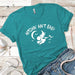 Witchin Ain't Easy Premium Tees T-Shirts CustomCat Tahiti Blue X-Small 