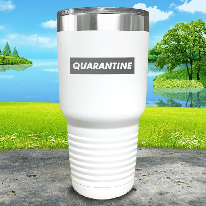 Quarantine Engraved Tumbler