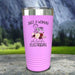 Just A Woman Who Loves Her Electrician Color Printed Tumblers Tumbler ZLAZER 20oz Tumbler Lavender 