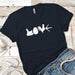 Chicken Love Premium Tees T-Shirts CustomCat Midnight Navy X-Small 