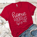 Home For The Holidays Premium Tees T-Shirts CustomCat Red X-Small 