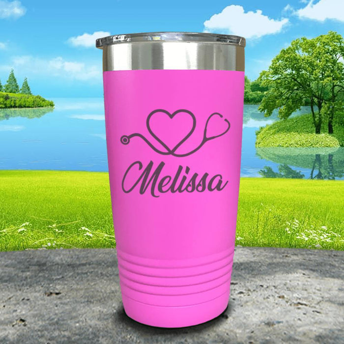 Nurse Love Personalized Engraved Tumbler