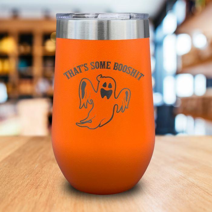 Booshit Engraved Wine Tumbler LemonsAreBlue 16oz Wine Tumbler Orange 