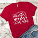 Mama Needs Some Wine 1 Premium Tees T-Shirts CustomCat Red X-Small 