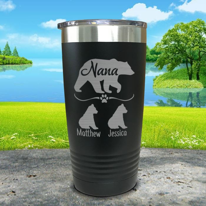 NEW (CUSTOM) Grandparents Bear Engraved Tumblers