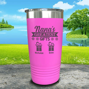 (CUSTOM) Grandparents Greatest Gifts Engraved Tumblers