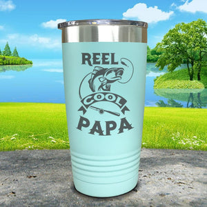 Reel Cool Papa Engraved Tumbler