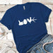 Chicken Love Premium Tees T-Shirts CustomCat Royal X-Small 