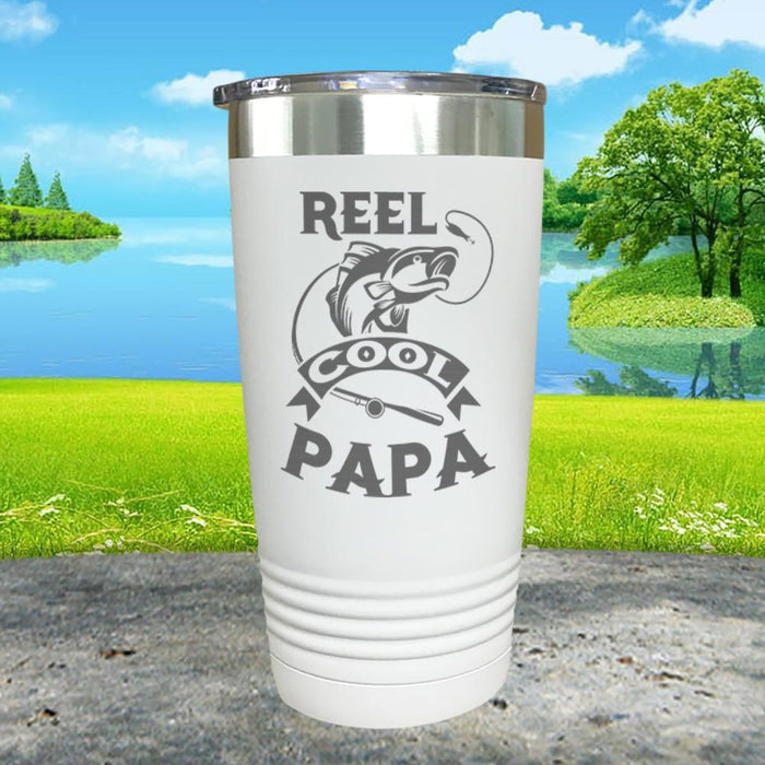 Reel Cool Papa Engraved Tumbler