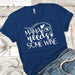 Mama Needs Some Wine 1 Premium Tees T-Shirts CustomCat Royal X-Small 