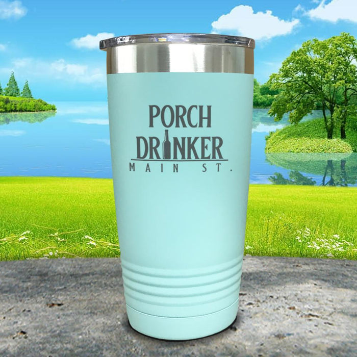 Porch Drinker Personalized Engraved Tumbler