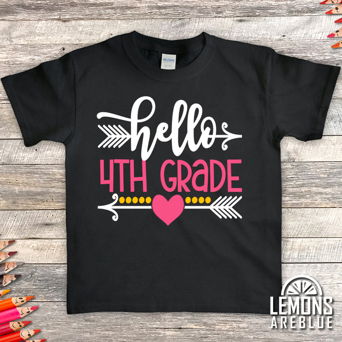 Hello School Premium Youth Tees