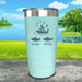 Fishing Dad (CUSTOM) With Child's Name Engraved Tumblers Tumbler ZLAZER 20oz Tumbler Mint 