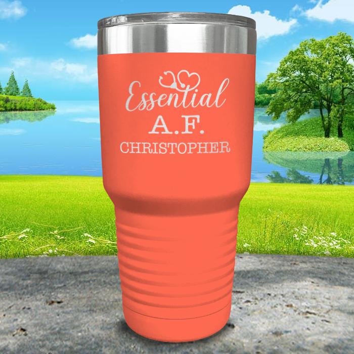 Essential AF Personalized Engraved Tumbler