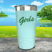 Famous Girls Color Printed Tumblers Tumbler Nocturnal Coatings 20oz Tumbler Mint 