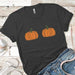 2 Pumpkins Premium Tees T-Shirts CustomCat Heavy Metal X-Small 