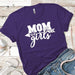 Mom Of The Girls Premium Tees T-Shirts CustomCat Purple Rush/ X-Small 